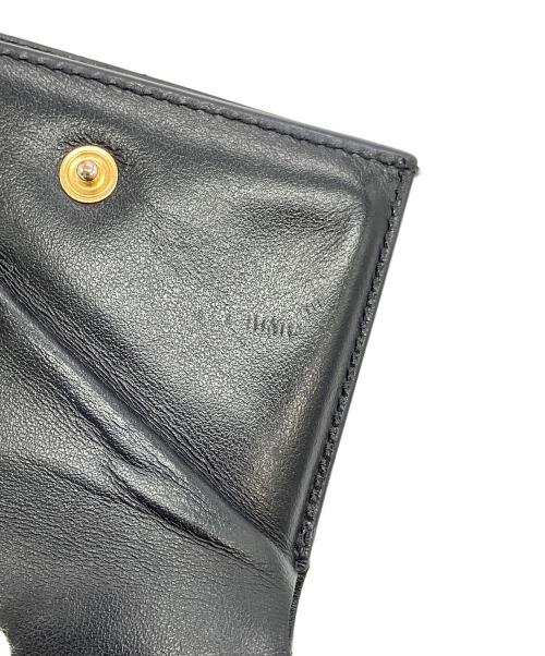 JIL SANDER（ジルサンダー）JIL SANDER (ジルサンダー) 3つ折り財布 ブラックの古着・服飾アイテム