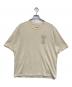 AMI Alexandre Mattiussi（アミアレクサンドルマテュッシ）の古着「ハートロゴTシャツ」｜ベージュ