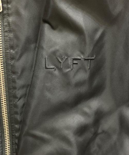 Lyft（リフト）Lyft (リフト) リバーシブルボンバージャケット ブラック サイズ:Mの古着・服飾アイテム
