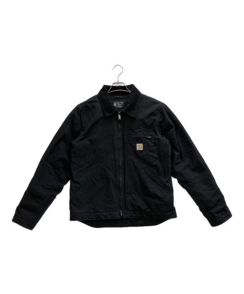 CarHartt（カーハート）CarHartt (カーハート) BLANKET-LINED DETROIT JACKET ブラック サイズ:Mの古着・服飾アイテム