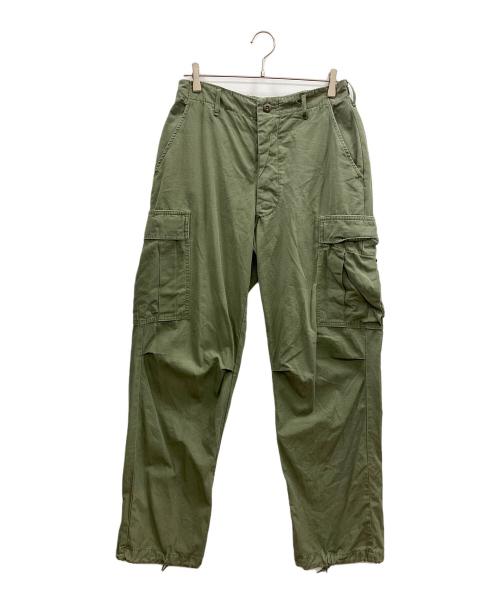 USED（USED）USED (ユーズド) 3thジャングルファティーグパンツ カーキ サイズ:Mの古着・服飾アイテム