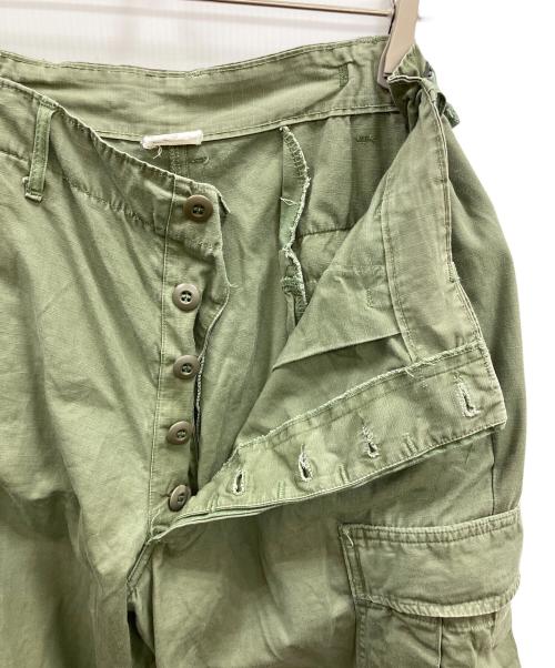 USED（USED）USED (ユーズド) 3thジャングルファティーグパンツ カーキ サイズ:Mの古着・服飾アイテム