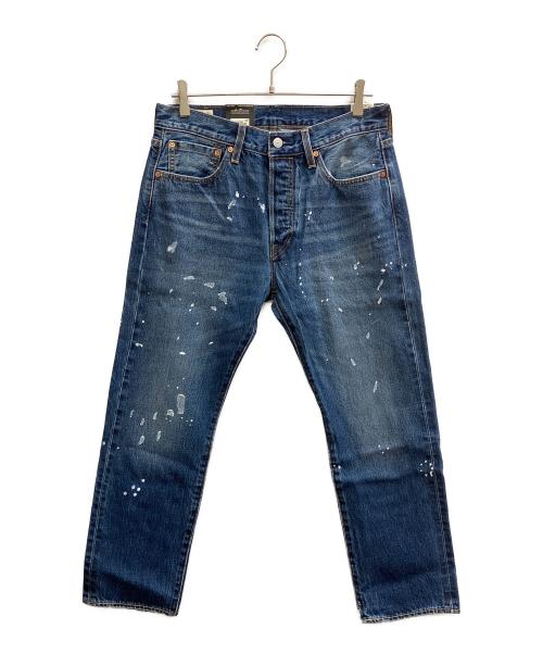 LEVI'S PReMIUM（リーバイス プレミアム）LEVI'S PReMIUM (リーバイス プレミアム) 501ペイント加工デニムパンツ インディゴ サイズ:W31の古着・服飾アイテム