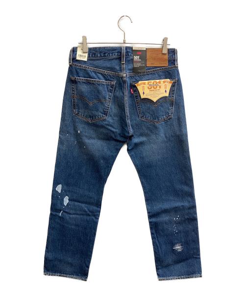 LEVI'S PReMIUM（リーバイス プレミアム）LEVI'S PReMIUM (リーバイス プレミアム) 501ペイント加工デニムパンツ インディゴ サイズ:W31の古着・服飾アイテム