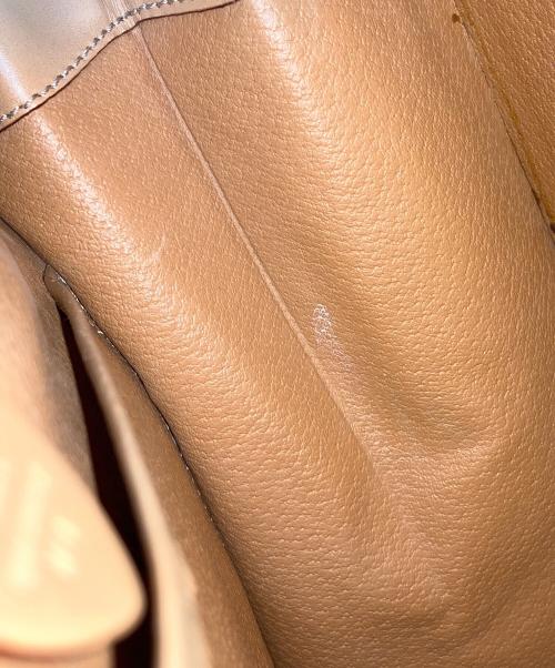 CELINE（セリーヌ）CELINE (セリーヌ) マカダム柄ハンドバッグ ベージュの古着・服飾アイテム
