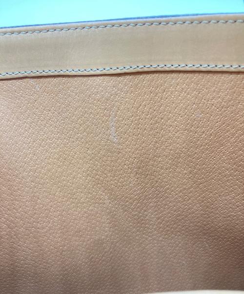 CELINE（セリーヌ）CELINE (セリーヌ) マカダム柄ハンドバッグ ベージュの古着・服飾アイテム