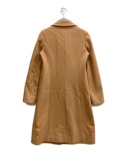 BURBERRY BLUE LABEL（バーバリー ブルー レーベル）BURBERRY BLUE LABEL (バーバリー ブルー レーベル) 裏ノバチェックチェスターコート ベージュ サイズ:40の古着・服飾アイテム
