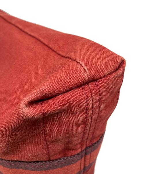 HERMES（エルメス）HERMES (エルメス) フールトゥ カバス レッド×パープルの古着・服飾アイテム