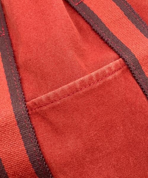HERMES（エルメス）HERMES (エルメス) フールトゥ カバス レッド×パープルの古着・服飾アイテム