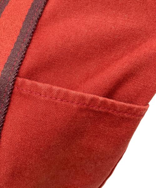 HERMES（エルメス）HERMES (エルメス) フールトゥ カバス レッド×パープルの古着・服飾アイテム