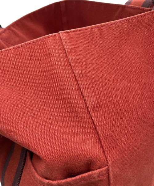 HERMES（エルメス）HERMES (エルメス) フールトゥ カバス レッド×パープルの古着・服飾アイテム