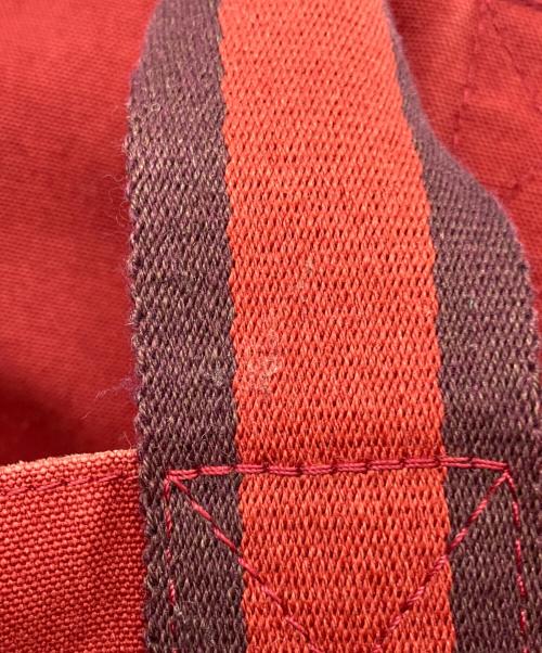 HERMES（エルメス）HERMES (エルメス) フールトゥ カバス レッド×パープルの古着・服飾アイテム