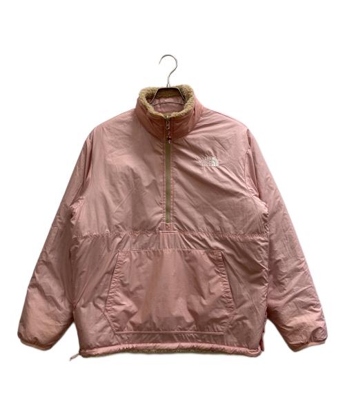 THE NORTH FACE（ザ ノース フェイス）THE NORTH FACE (ザ ノース フェイス) PLAY GREEN RVS FLEECE ANORAK ベージュ サイズ:Lの古着・服飾アイテム