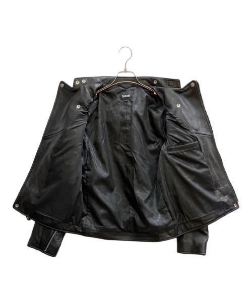 Schott（ショット）Schott (ショット) DOUBLE BREAST RIDERS ブラック サイズ:Sの古着・服飾アイテム