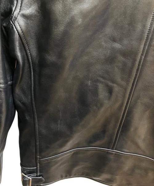 Schott（ショット）Schott (ショット) DOUBLE BREAST RIDERS ブラック サイズ:Sの古着・服飾アイテム