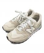 NEW BALANCEニューバランス）の古着「ローカットスニーカー」｜アイボリー