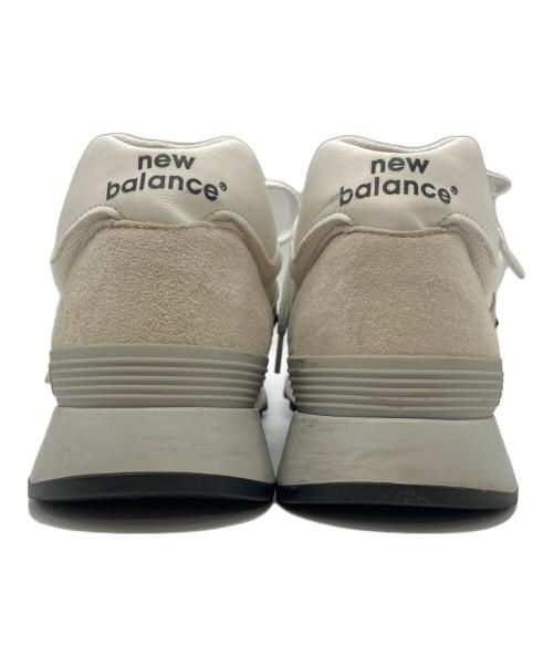 NEW BALANCE（ニューバランス）NEW BALANCE (ニューバランス) ローカットスニーカー アイボリー サイズ:28.5の古着・服飾アイテム