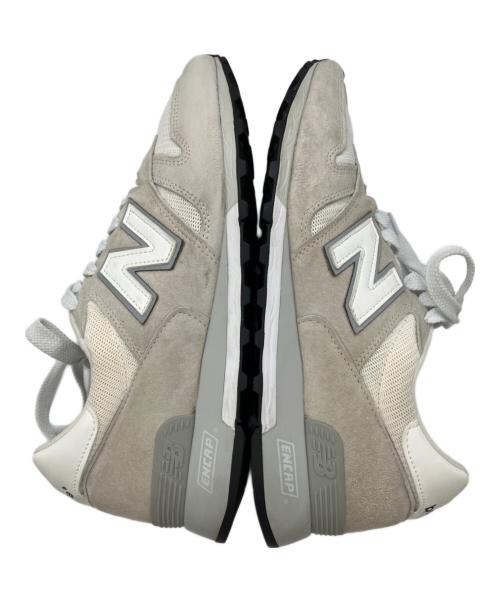 NEW BALANCE（ニューバランス）NEW BALANCE (ニューバランス) ローカットスニーカー アイボリー サイズ:28.5の古着・服飾アイテム