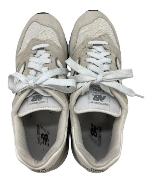 NEW BALANCE（ニューバランス）NEW BALANCE (ニューバランス) ローカットスニーカー アイボリー サイズ:28.5の古着・服飾アイテム