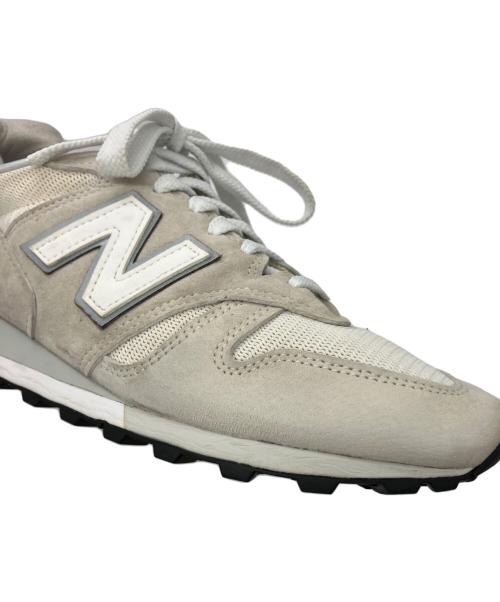 NEW BALANCE（ニューバランス）NEW BALANCE (ニューバランス) ローカットスニーカー アイボリー サイズ:28.5の古着・服飾アイテム