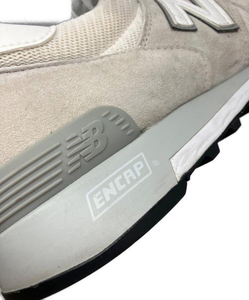 NEW BALANCE（ニューバランス）NEW BALANCE (ニューバランス) ローカットスニーカー アイボリー サイズ:28.5の古着・服飾アイテム