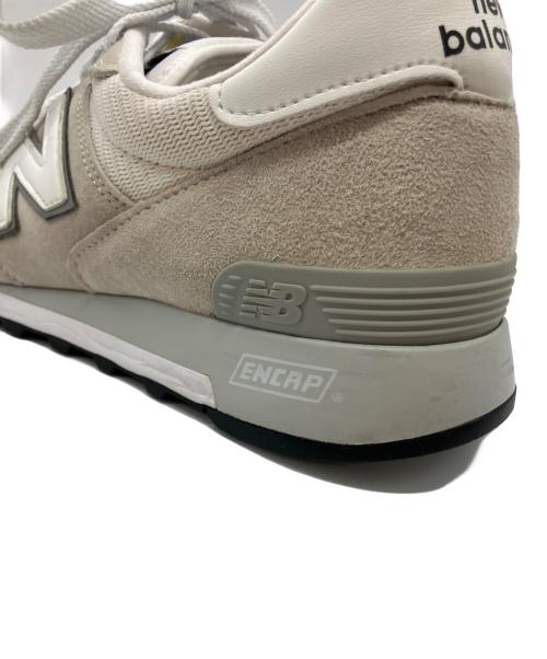 NEW BALANCE（ニューバランス）NEW BALANCE (ニューバランス) ローカットスニーカー アイボリー サイズ:28.5の古着・服飾アイテム