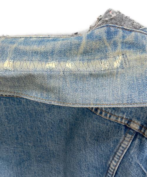 LEVI'S（リーバイス）LEVI'S (リーバイス) 裏地ブランケットデニムジャケット ブルー サイズ:44の古着・服飾アイテム