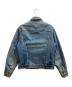 LEVI'S (リーバイス) 裏地ブランケットデニムジャケット ブルー サイズ:44：20000円
