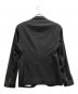 DSQUARED2 (ディースクエアード) レザートリムジップデザインテーラードジャケット ブラック サイズ:48：15000円