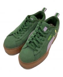 PUMA（プーマ）の古着「MAYZE LIBERTY GREENER PASTURES PASTEL LILAC」｜グリーン