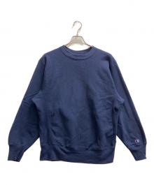 Champion（チャンピオン）の古着「80'Sリバースウィーブスウェット」｜ネイビー