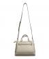 MICHAEL KORS (マイケルコース) リードスモールセンタージップベルト付 サッチェルバッグ アイボリー：12000円