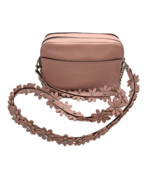 MICHAEL KORS（マイケルコース）MICHAEL KORS (マイケルコース) BRYANT ペブルレザー カメラ クロスボディ ミディアム ピンクの古着・服飾アイテム