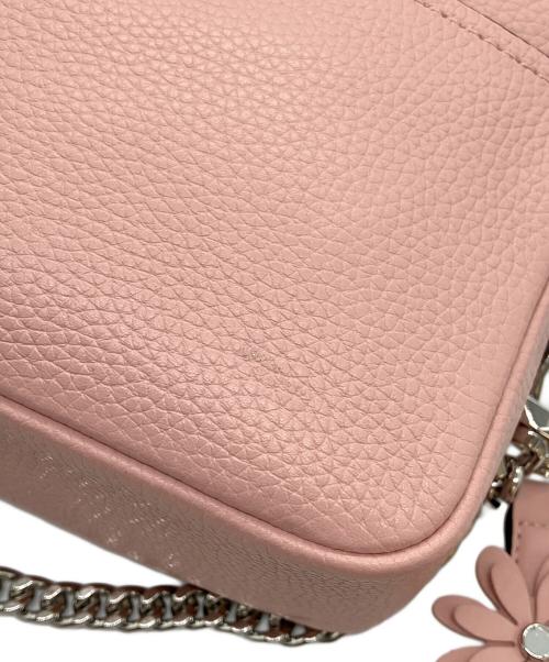 MICHAEL KORS（マイケルコース）MICHAEL KORS (マイケルコース) BRYANT ペブルレザー カメラ クロスボディ ミディアム ピンクの古着・服飾アイテム