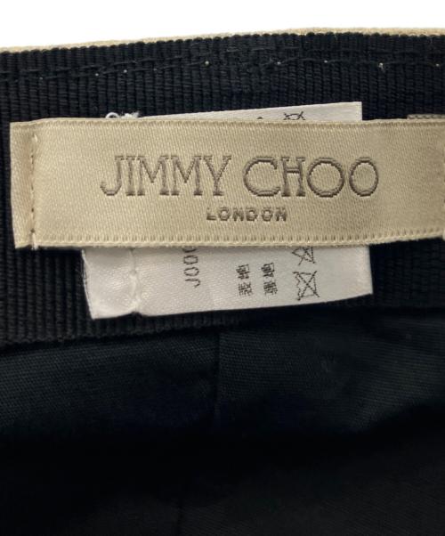 JIMMY CHOO（ジミーチュウ）JIMMY CHOO (ジミーチュウ) キャップ ベージュの古着・服飾アイテム