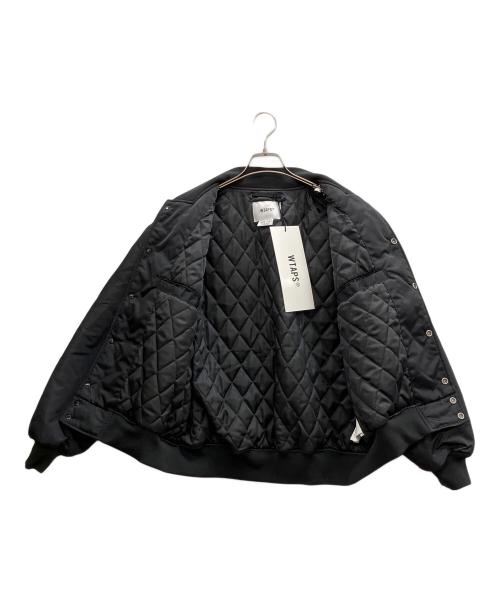 WTAPS（ダブルタップス）WTAPS (ダブルタップス) TEAM JACKET NYLON TWILL ブラック サイズ:X01の古着・服飾アイテム