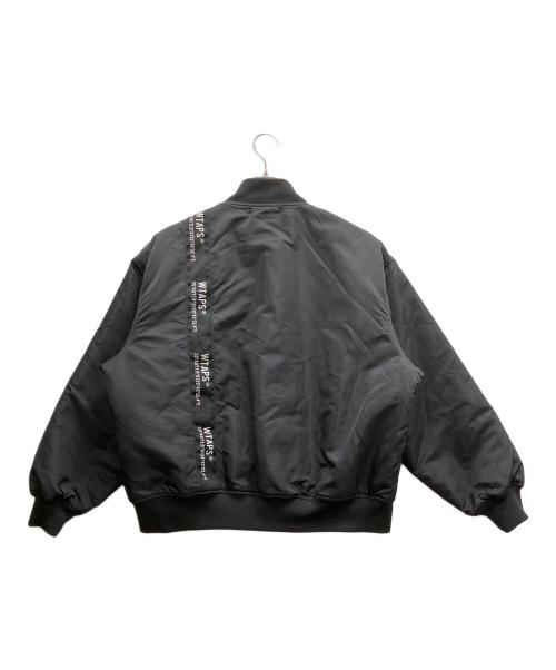 WTAPS（ダブルタップス）WTAPS (ダブルタップス) TEAM JACKET NYLON TWILL ブラック サイズ:X01の古着・服飾アイテム