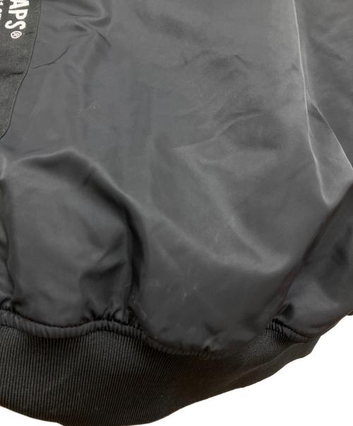 WTAPS（ダブルタップス）WTAPS (ダブルタップス) TEAM JACKET NYLON TWILL ブラック サイズ:X01の古着・服飾アイテム