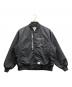 WTAPS（ダブルタップス）の古着「TEAM JACKET NYLON TWILL」｜ブラック