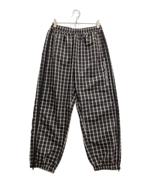 SUPREME（シュプリーム）SUPREME (シュプリーム) PLAID WARM UP PANTS グレー サイズ:Sの古着・服飾アイテム
