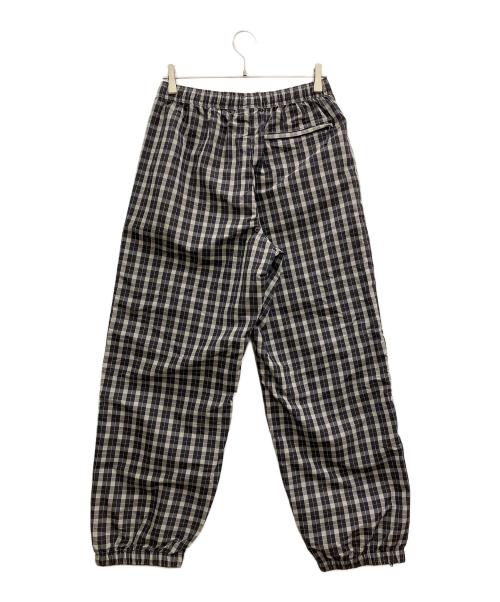 SUPREME（シュプリーム）SUPREME (シュプリーム) PLAID WARM UP PANTS グレー サイズ:Sの古着・服飾アイテム