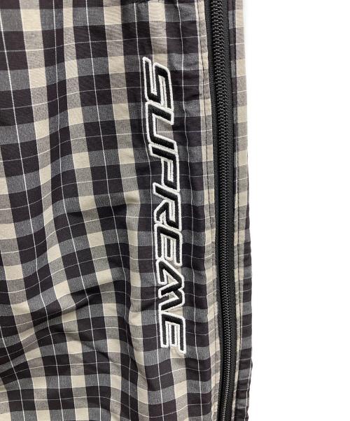 SUPREME（シュプリーム）SUPREME (シュプリーム) PLAID WARM UP PANTS グレー サイズ:Sの古着・服飾アイテム