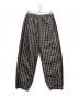 SUPREME（シュプリーム）の古着「PLAID WARM UP PANTS」｜グレー