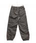 SUPREME (シュプリーム) PLAID WARM UP PANTS グレー サイズ:S：20000円