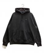SUPREMEシュプリーム）の古着「Small Box Hooded Sweatshirt」｜ブラック