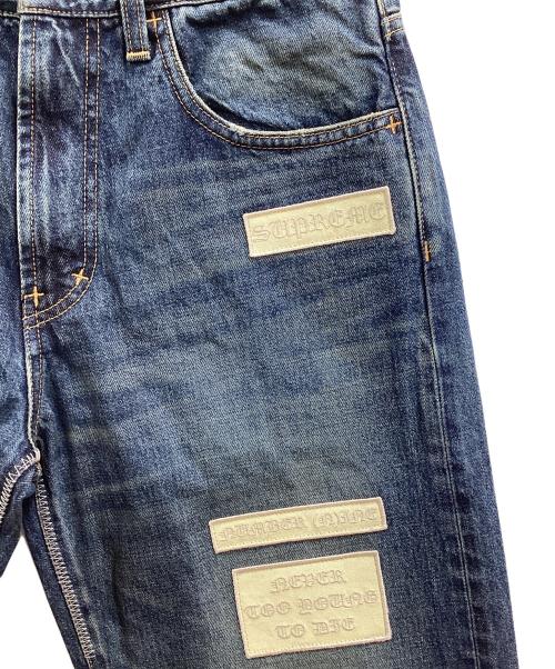SUPREME（シュプリーム）Supreme (シュプリーム) NUMBER (N)INE (ナンバーナイン) Patches Loose Fit Jean インディゴ サイズ:30の古着・服飾アイテム