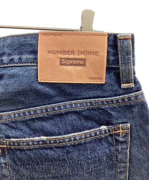 SUPREME（シュプリーム）Supreme (シュプリーム) NUMBER (N)INE (ナンバーナイン) Patches Loose Fit Jean インディゴ サイズ:30の古着・服飾アイテム