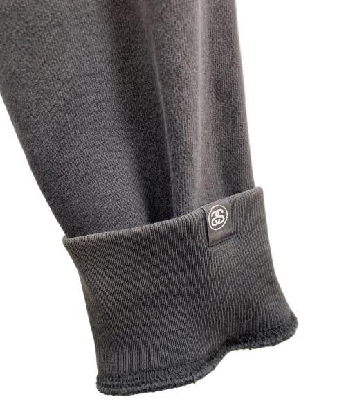 stussy（ステューシー）stussy (ステューシー) ストリート刺繍ロゴジップパーカー グレー サイズ:Mの古着・服飾アイテム