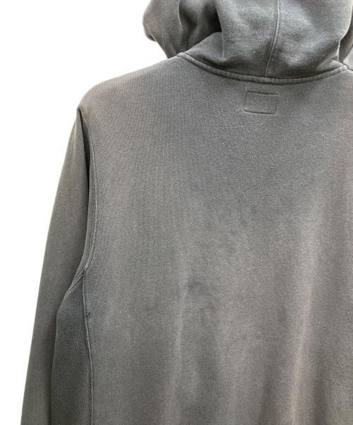 stussy（ステューシー）stussy (ステューシー) ストリート刺繍ロゴジップパーカー グレー サイズ:Mの古着・服飾アイテム