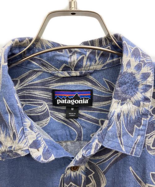 Patagonia（パタゴニア）Patagonia (パタゴニア) バックステップシャツ ブルー サイズ:Mの古着・服飾アイテム